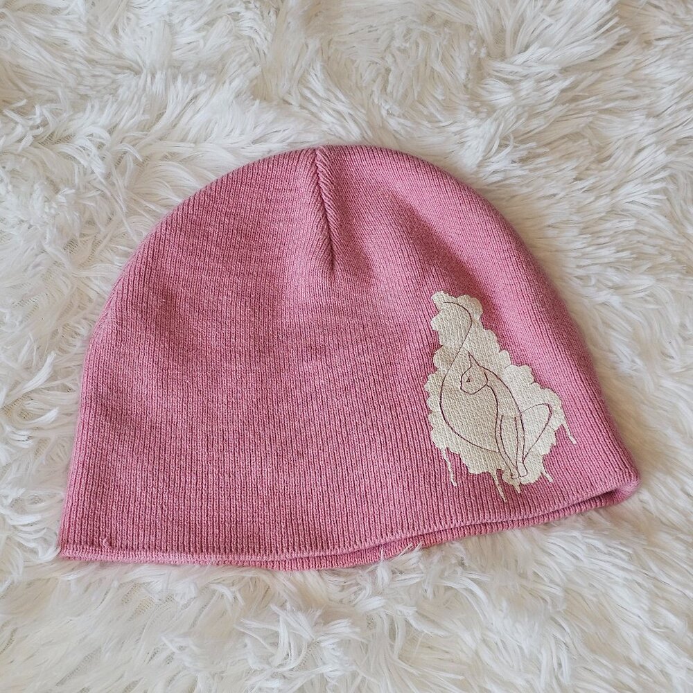 Baby Phat Pink Skull Cap with Cat Y2K - OS